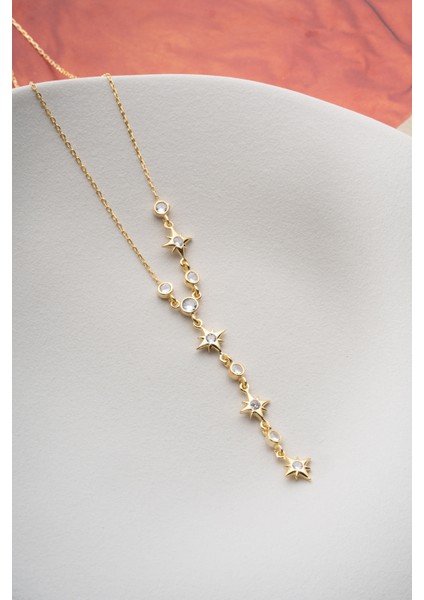 925 Ayar Gümüş Kayan Kutupyıldızı Kolye fırsatları