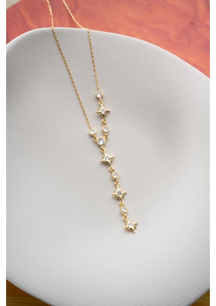 925 Ayar Gümüş Kayan Kutupyıldızı Kolye indirimleri