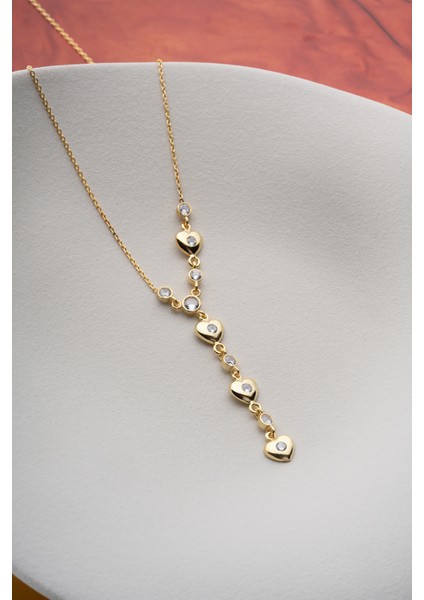 925 Ayar Gümüş Akışlı Kalp Kolye indirimleri