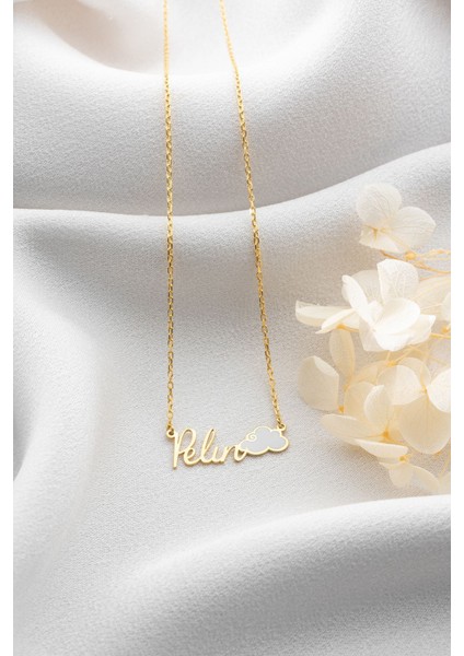 925 Ayar Gümüş Isimli Bulut Kolye modelleri