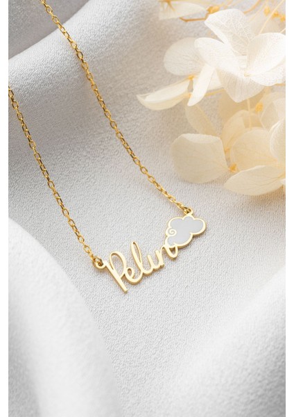 925 Ayar Gümüş Isimli Bulut Kolye fırsatları