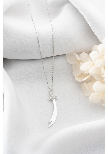 925 Ayar Gümüş Zülfikar Kılıcı Kolye modelleri