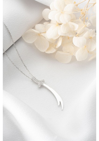 925 Ayar Gümüş Zülfikar Kılıcı Kolye fırsatları