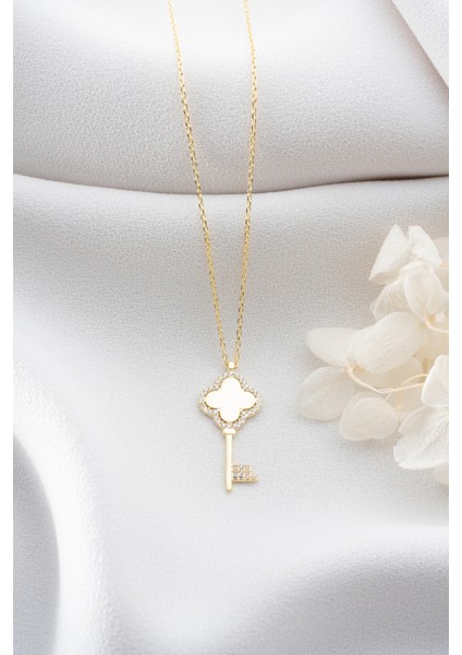 925 Ayar Gümüş Anahtar Kolye modelleri