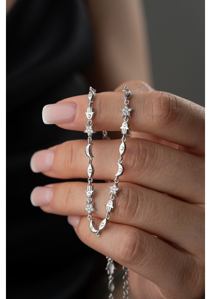 925 Ayar Gümüş Bereket Kolye modelleri