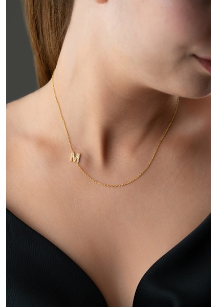 925 Ayar Gümüş Özel Harf Kolye modelleri