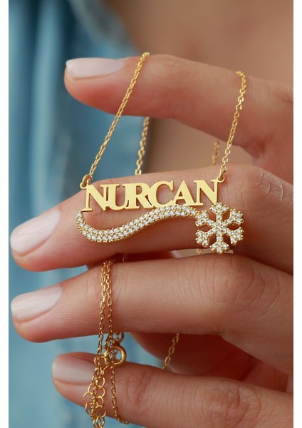 925 Ayar Gümüş Isimli Kartanesi Kolye