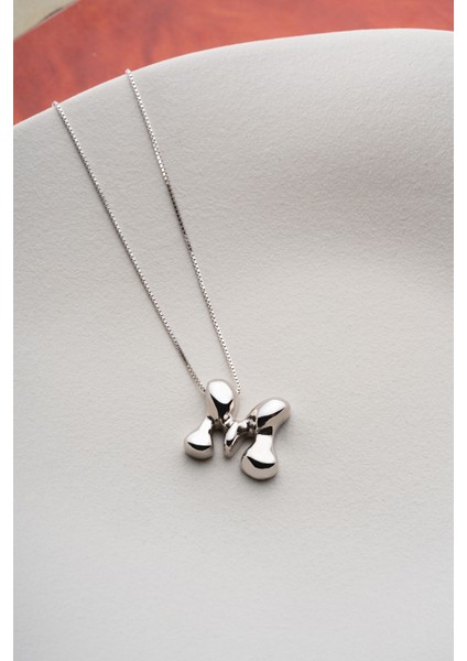 925 Ayar Gümüş Kişiye Özel Balon Harf Kolye fırsatları