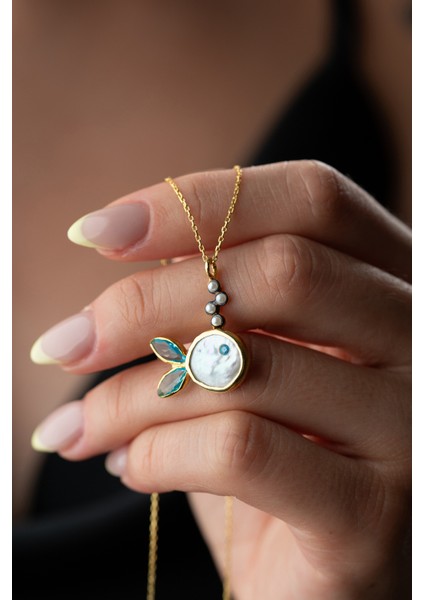 925 Ayar Gümüş Balık Kolye fiyatları