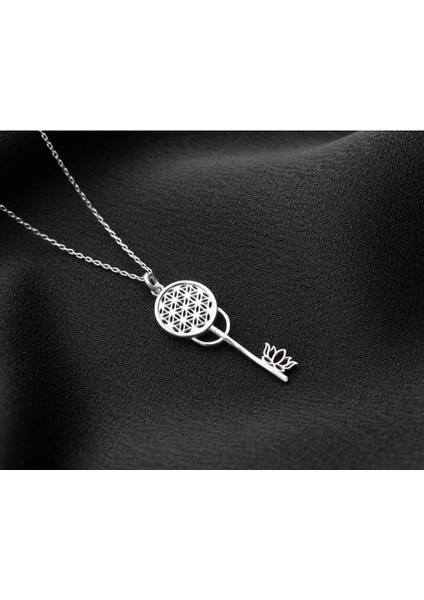 925 Ayar Gümüş Anahtar Kolye modelleri