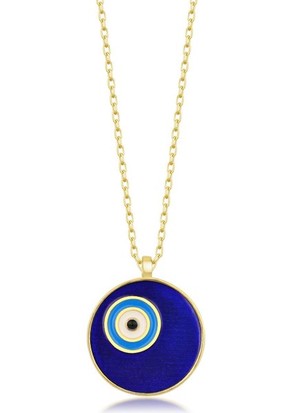 925 Ayar Gümüş Mineli Nazar Kolye modelleri