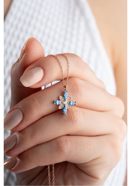 925 Ayar Gümüş Umut Çiçeği Kolye fiyatları