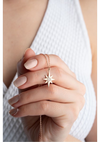 925 Ayar Gümüş Gold Güneş Kolye fiyatları