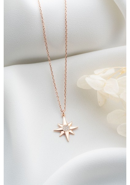 925 Ayar Gümüş Gold Güneş Kolye modelleri