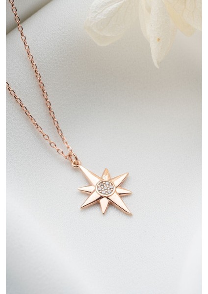 925 Ayar Gümüş Gold Güneş Kolye fırsatları