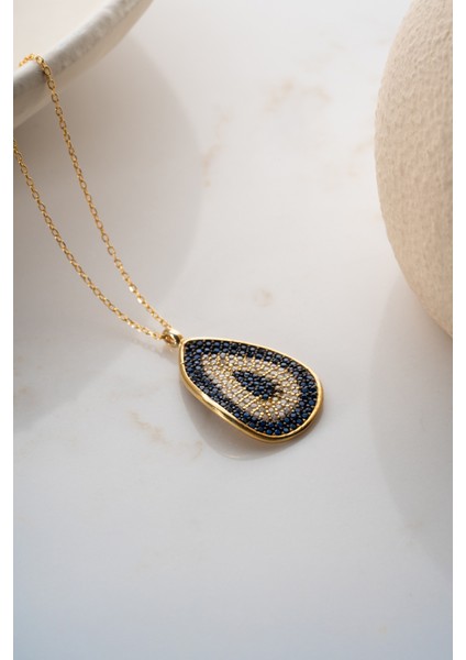 925 Ayar Gümüş Nazar Kolye indirimleri