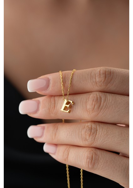 925 Ayar Gümüş Kişiye Özel Harf Kolye modelleri