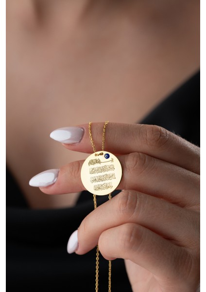 925 Ayar Gümüş Ayetel Kürsi Kolye fiyatları