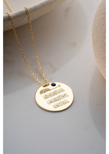 925 Ayar Gümüş Ayetel Kürsi Kolye indirimleri