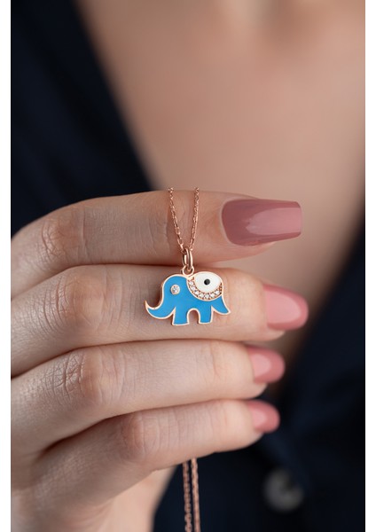 925 Ayar Gümüş Fil Kolye fiyatları