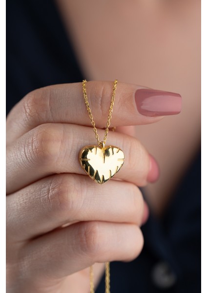 925 Ayar Gümüş Kalp Kolye fiyatları