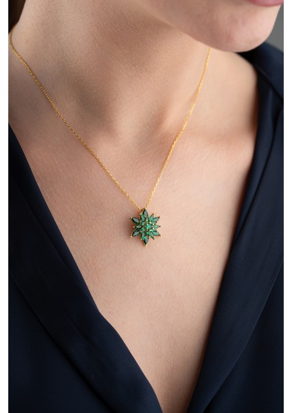 925 Ayar Gümüş Lotus Kolye