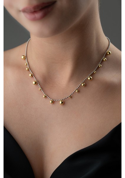 925 Ayar Gümüş Toplu Zincir Kolye modelleri