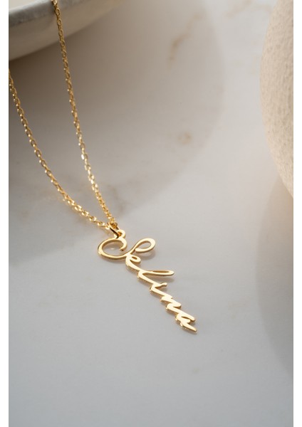 925 Ayar Gümüş Kişiye Özel Isimli Kolye