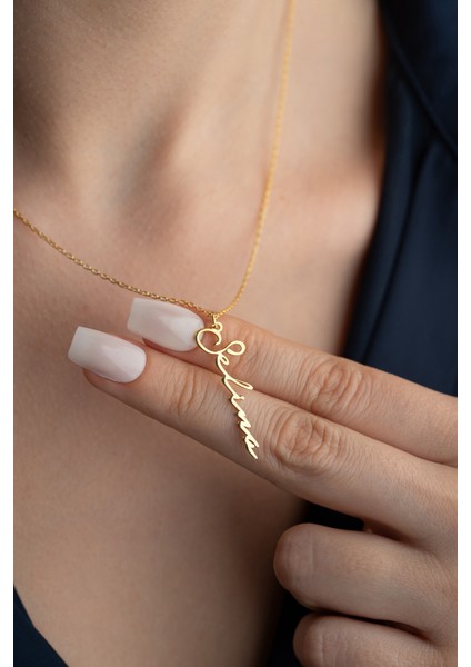 925 Ayar Gümüş Kişiye Özel Isimli Kolye fiyatları