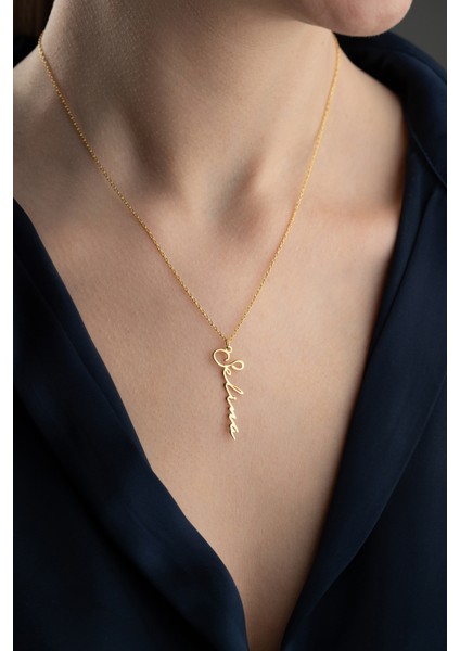 925 Ayar Gümüş Kişiye Özel Isimli Kolye fırsatları