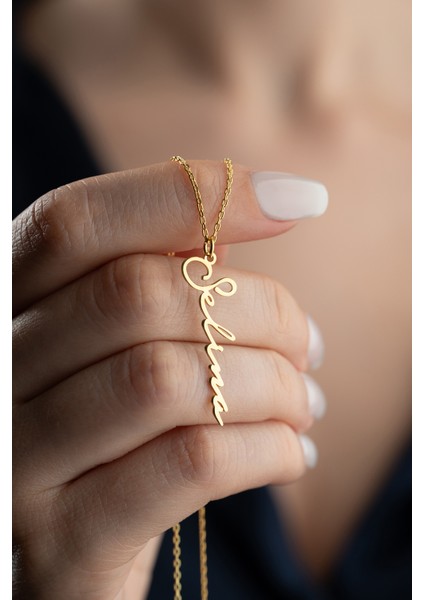 925 Ayar Gümüş Kişiye Özel Isimli Kolye indirimleri