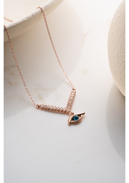 925 Ayar Gümüş Göz Kolye fırsatları