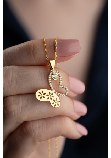 925 Ayar Kelebek Kolye fiyatları