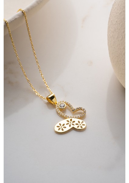 925 Ayar Kelebek Kolye fırsatları