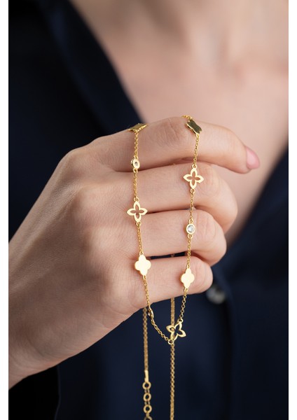 925 Ayar Gümüş Trend Model Kolye