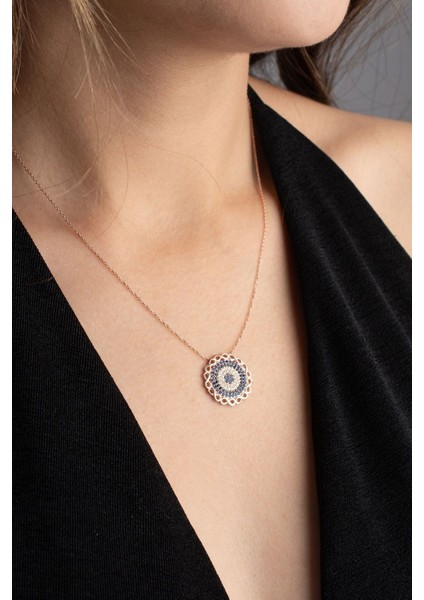 925 Ayar Gümüş Nazar Kolye fiyatları