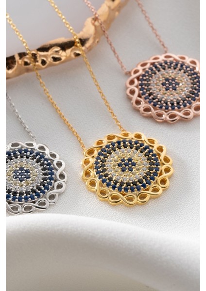 925 Ayar Gümüş Nazar Kolye modelleri