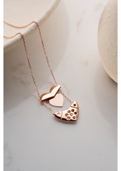 925 Ayar Gümüş Isim Yazılabilen Kalp Kolye indirimleri