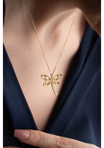 925 Ayar Gümüş Yusufçuk Kolye modelleri