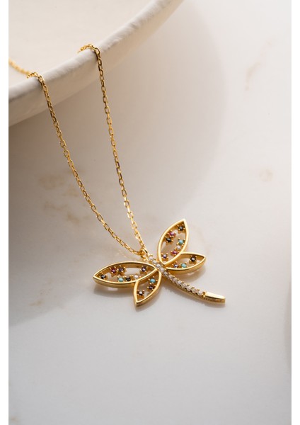 925 Ayar Gümüş Yusufçuk Kolye fırsatları