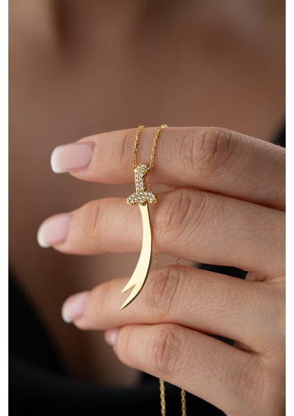 925 Ayar Gümüş Kılıç Kolye modelleri