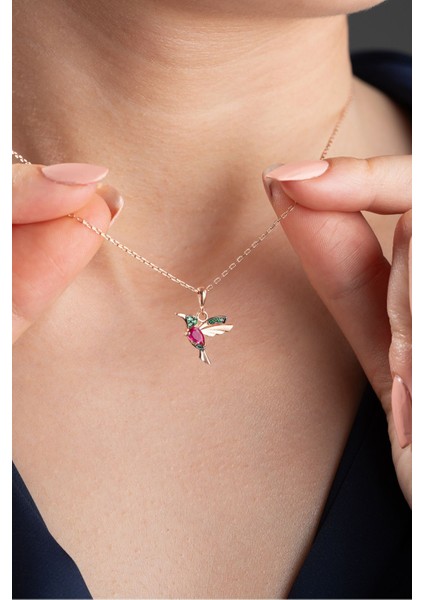 925 Ayar Gümüş Arı Kuşu Kolye fiyatları