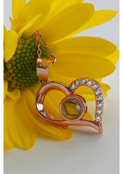 925 Ayar Gümüş 100 Dilde Seni Seviyorum Yazılı Projektör Kolye fırsatları