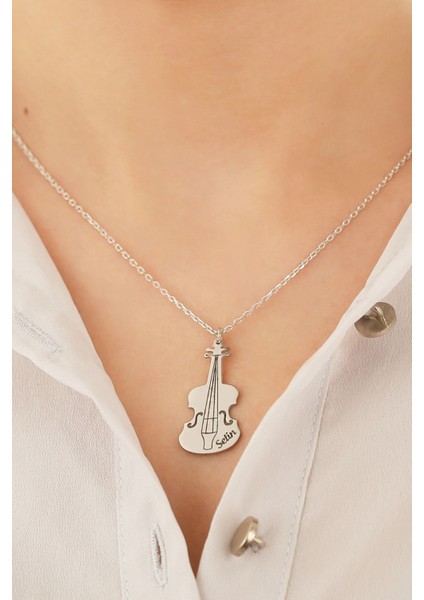 925 Ayar Gümüş Keman Kolye fırsatları