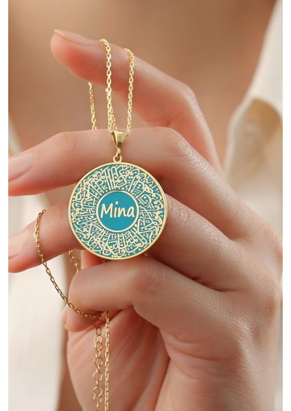 925 Ayar Gümüş Dualı Isim Kolye fiyatları