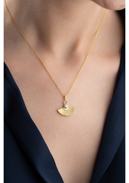 925 Ayar Gümüş Yelpaze Model Kolye modelleri