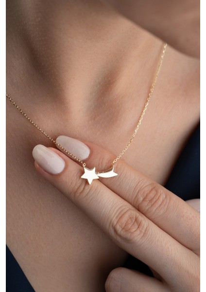 925 Ayar Gümüş Kutupyıldızı Kolye modelleri