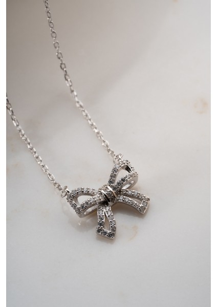 925 Ayar Gümüş Fiyonk Kolye indirimleri