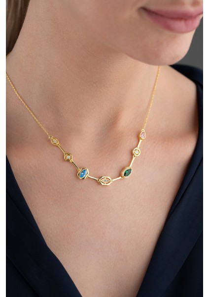 925 Ayar Gümüş Serenay Kolye modelleri