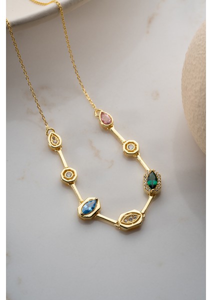 925 Ayar Gümüş Serenay Kolye indirimleri